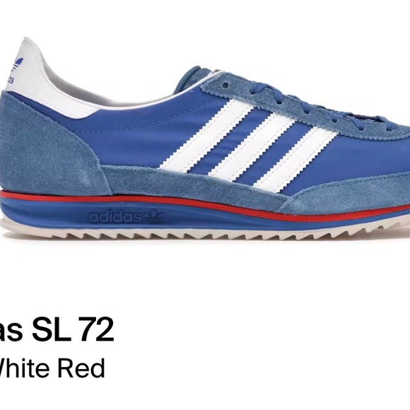 Adidas SL 72 blue / red / white OG Women’s 6 NIB!! - Picture 2 of 5